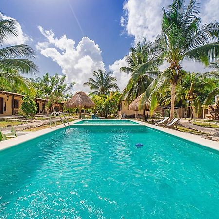 Posada Palmar Bacalar Kültér fotó