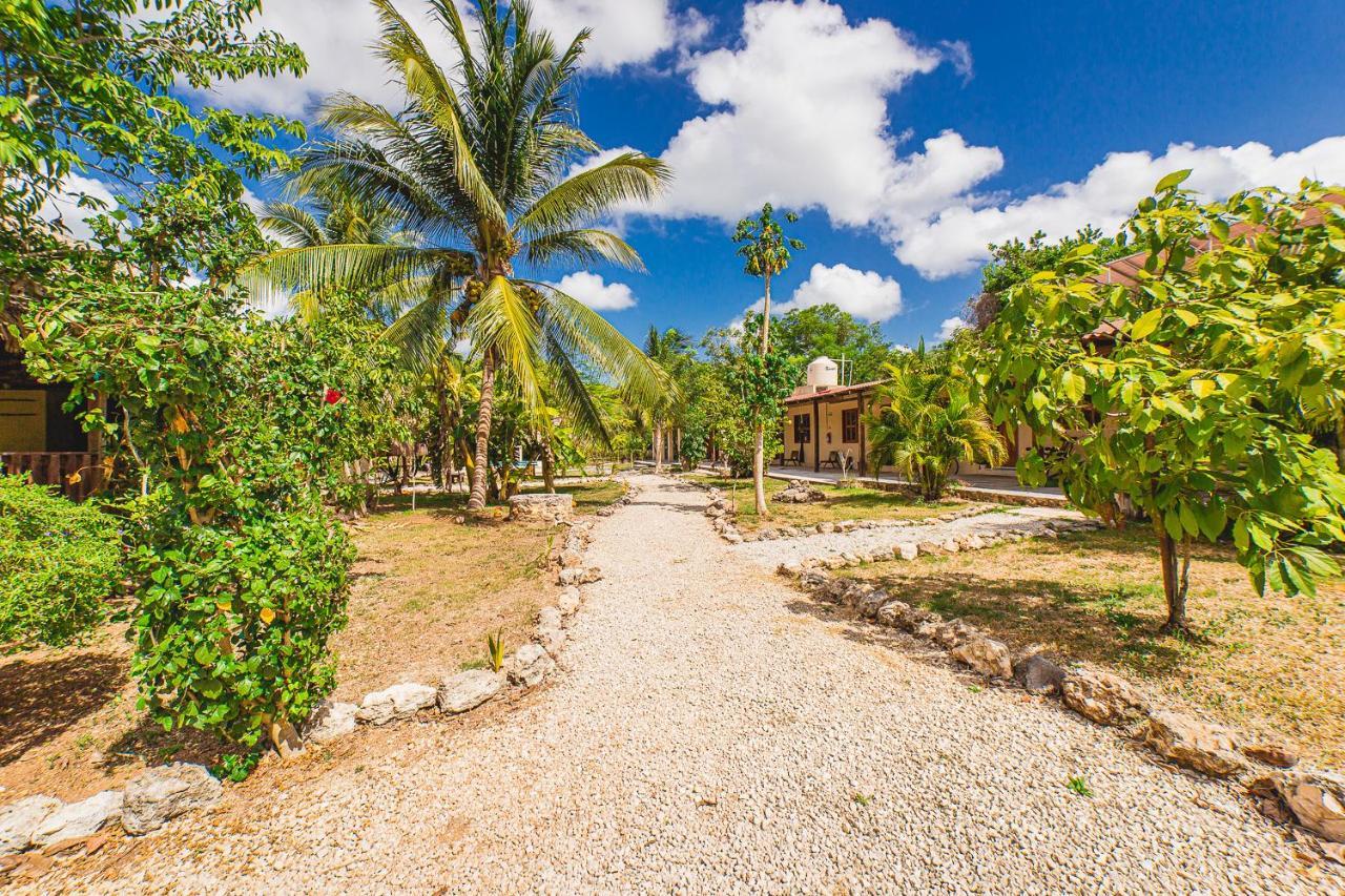 Posada Palmar Bacalar Kültér fotó