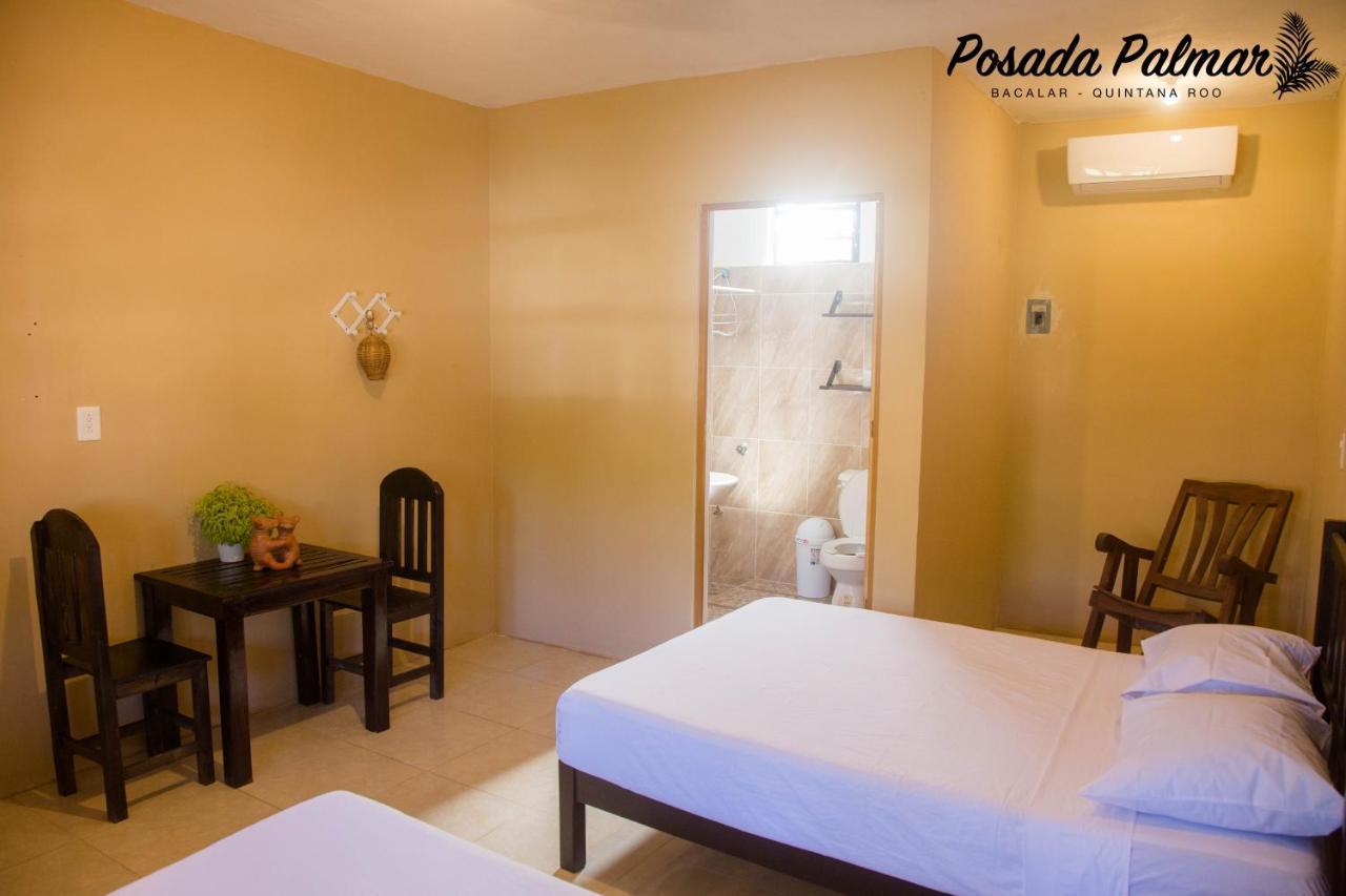 Posada Palmar Bacalar Kültér fotó