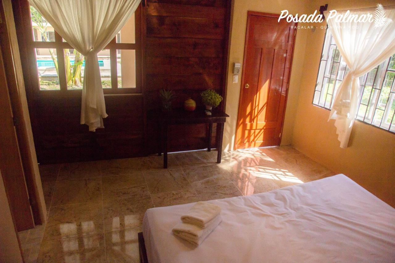Posada Palmar Bacalar Kültér fotó