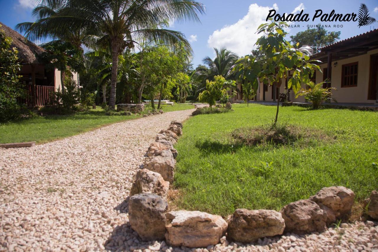 Posada Palmar Bacalar Kültér fotó