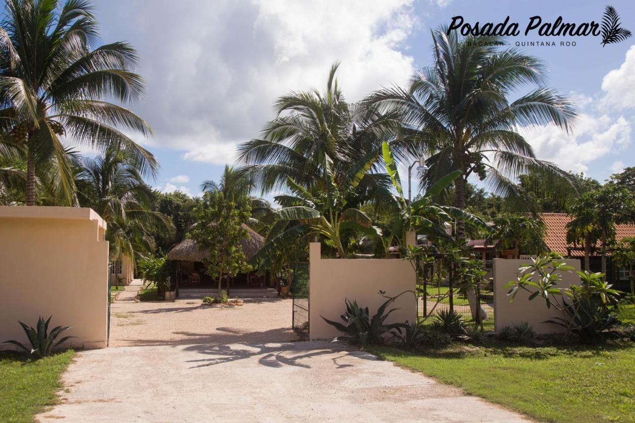 Posada Palmar Bacalar Kültér fotó