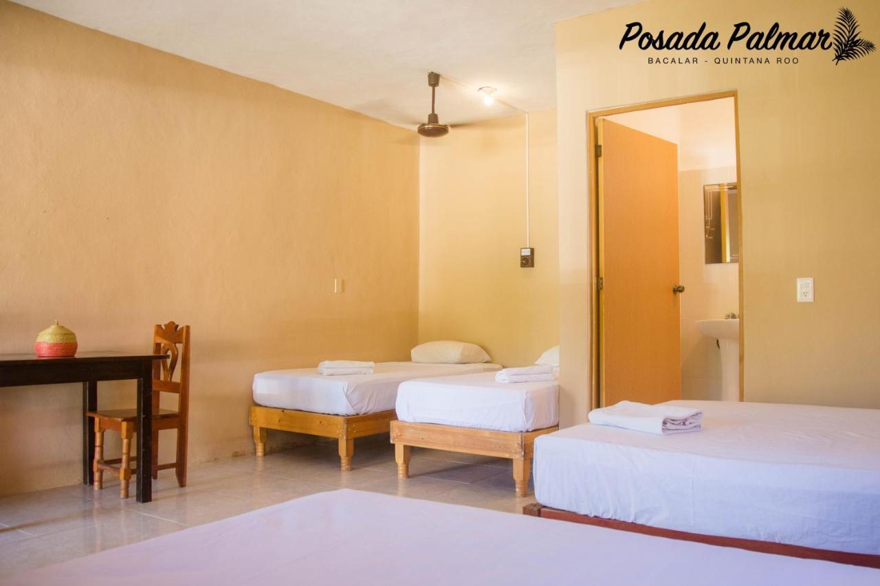Posada Palmar Bacalar Kültér fotó