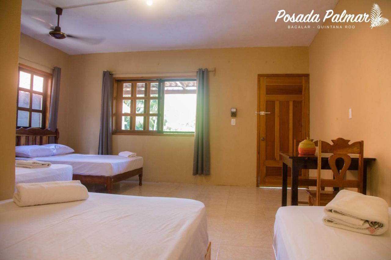 Posada Palmar Bacalar Kültér fotó